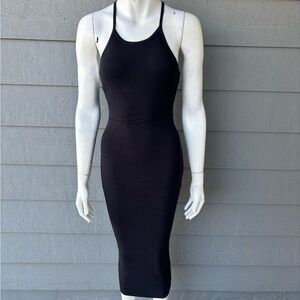 Hera Collection Black Midi Dress